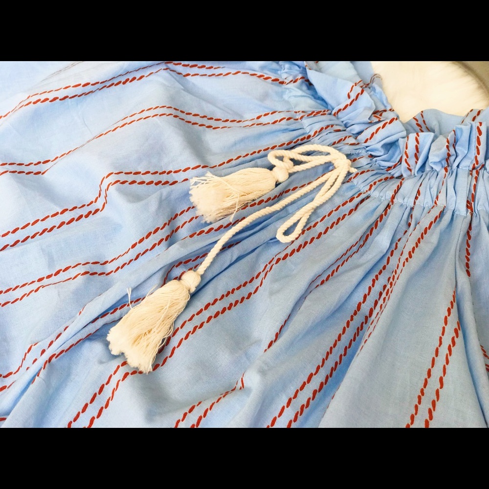 Stylenanda Drawstring Off-shoulder Blouse - Picture 5 of 7